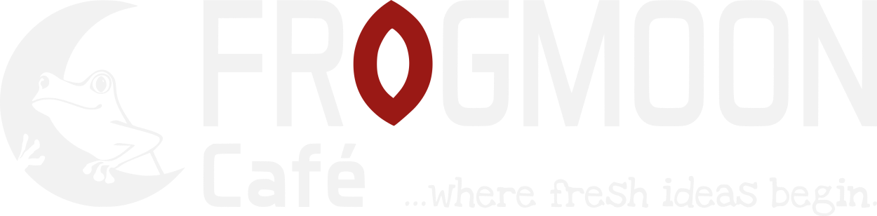 Full Frogmoon logo with slogan